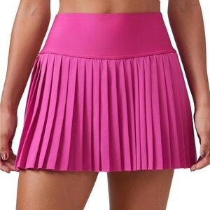 CRZ YOGA Micro Pleated Tennis Skirt